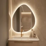 Miroir salle de bain DROP LED au design élégant