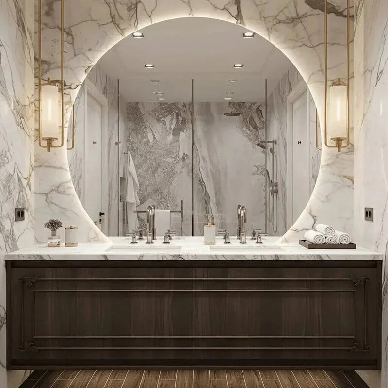 Miroir salle de bain Maroc NOVA moderne et élégant