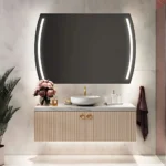 Miroir VEGA LED rectangulaire design lumineux Saint-Gobain 6 mm