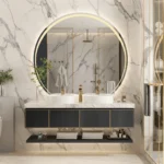 Finition et design du miroir salle de bain ZENITH