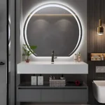 Détail du verre Saint-Gobain 6 mm du miroir ZENITH