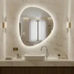 miroir ELYS salle de bain moderne vasque luxe Maroc