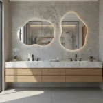 miroirs Reflex vertical horizontal salle de bain design premium Maroc