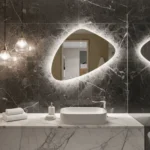 Miroir mural design AURELIOX avec finitions premium