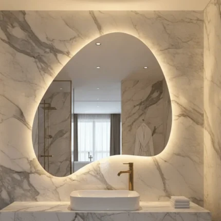 Miroir salle de bain design