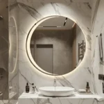 miroir rond moderne