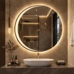 miroir rond moderne